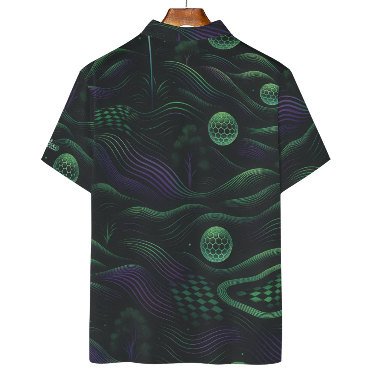 Clubbin Midnight Flow Men’s Golf Polo